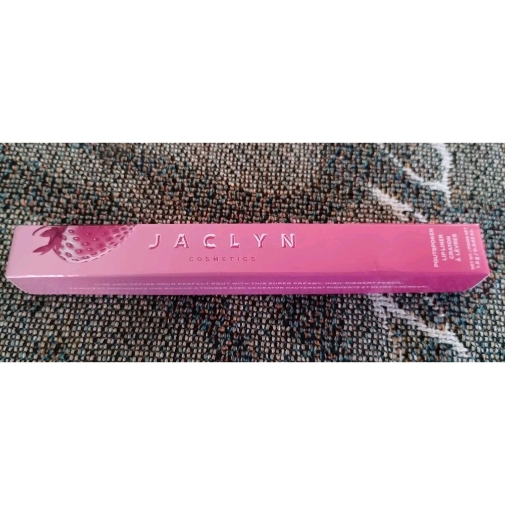Jaclyn Cosmetics Poutspoken LIP LINER STRAWBERRY CAKE .042 oz/1.2 g New In Box